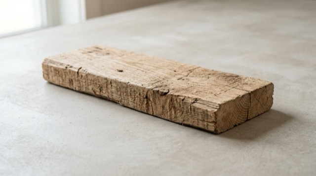A piece of wood.
