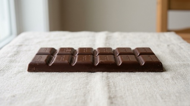 A bar of chocolate.