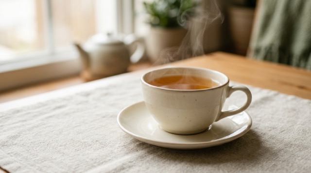 A cup of tea.
