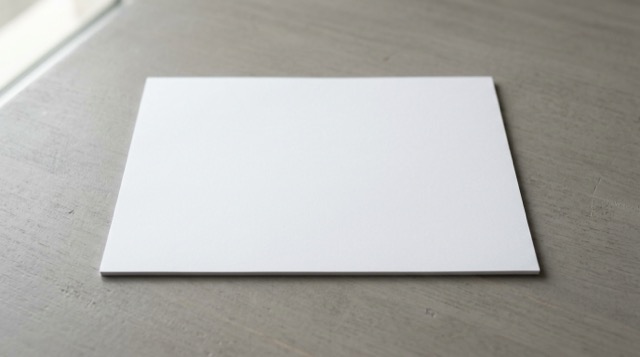 A piece of paper.