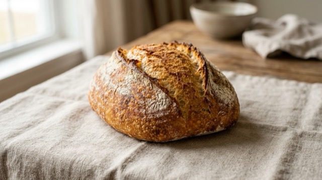 A loaf of bread.